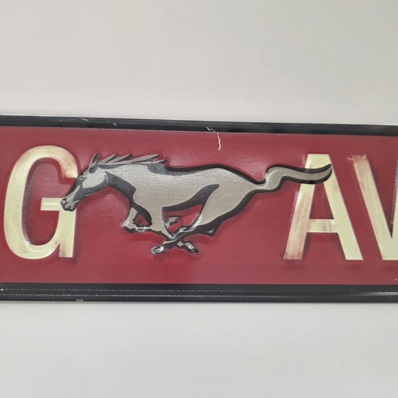 ⭐️40% Off⭐️ Ford Mustang Ave Metal Street Sign - Picture 2 of 9